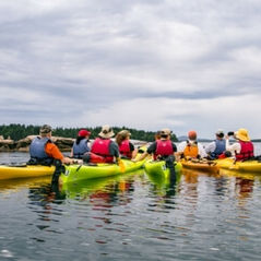 kayaking