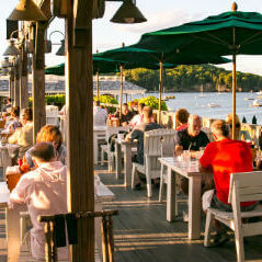 Restaurant outside seating